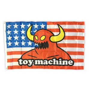 Toy Machine Skateboards American Monster Flag Banner Preorder