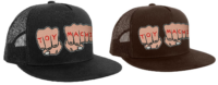 Toy Machine Skateboards Fists Logo Mesh Hat