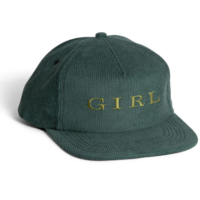 Girl Skateboards Serif 5 Panel Cord Hat
