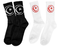 Foundation Skateboards "Star and Moon" Socks 1 pair