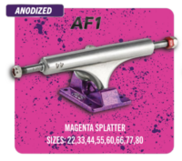 ACE TRUCKS AF1 Magenta Splatter