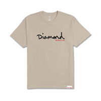Diamond Supply Co. Script S/S T-Shirt Sand